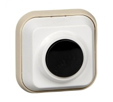 Выключатель кнопочный 250В 0.4А для электрозвонков DIY SchE A1-04-011-I
