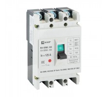 Выключатель автоматический 3п 100/125А 18кА ВА-99МL Basic EKF mccb99-100-125mi