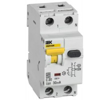 Выключатель автоматический дифференциального тока C 20А 30мА АВДТ32EM IEK MVD14-1-020-C-030