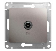 Механизм розетки TV Glossa оконечной 1DB платина SchE GSL001291