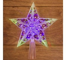 Фигура светодиодная "Звезда" на елку 17см 10LED RGB 1Вт IP20 Neon-Night 501-002