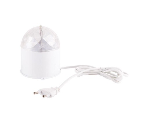 Лампа светодиодная "Диско" 6Вт шар 3LED RGB 230В IP20 в компакт. корпусе Neon-Night 601-252
