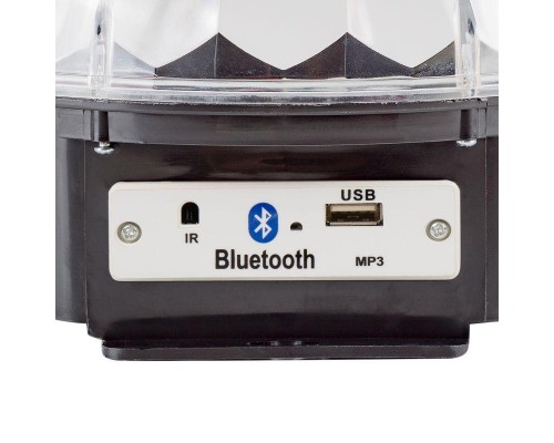 Лампа светодиодная "Диско-шар" 15Вт 6LED RGB 230В IP20 с пультом ДУ и Bluetooth Neon-Night 601-257