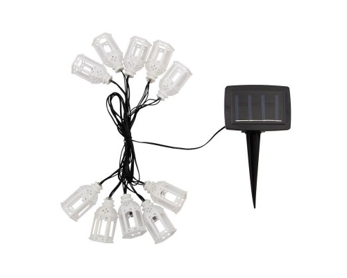 Светильник светодиодный Каскад Керосиновая Лампа 5м IP65 садовый с выносной солнечн. панелью 2м и аккумулятором 2 режима работы (мигание и постоянное) Lamper 602-251