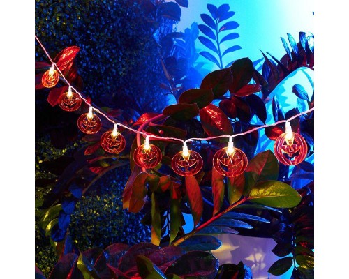 Светильник светодиодный Каскад Улыбка 6м садовый с солнечн. панелью и аккумулятором 2м Lamper 602-271