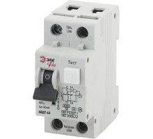 Выключатель автоматический дифференциального тока 2п (1P+N) C 16А 30мА тип A АВДТ 63 Pro NO-901-82 Эра Б0031719
