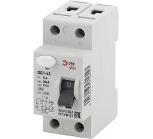 Выключатель дифференциального тока (УЗО) 1P+N 16А 30мА ВД1-63 Pro NO-902-26 ЭРА Б0031875