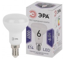 Лампа светодиодная LED R50-6W-860-E14 R50 6Вт рефлектор E14 холод. бел. ЭРА Б0048023