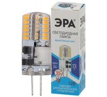 Лампа светодиодная LED-JC-2.5W-12V-SLC-840-G4 JC 2.5Вт капсульная 4000К нейтр. бел. G4 12В Эра Б0049090