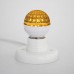 Лампа светодиодная 1Вт шар d50 9LED желт. E27 Neon-Night 405-211
