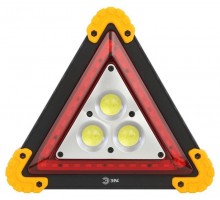 Фонарь автомобильный AA-801 аккумуляторный светодиодный аварийный знак (15Вт COB+LED power bank) ЭРА Б0052742