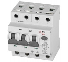 Выключатель автоматический дифференциального тока 3P+N C32 30мА тип АC защита 230В АВДТ 4.5кА PRO D32E4C32АC30P АД32 электронное Эра Б0057796