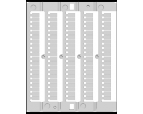 Табличка маркировочная CNU/8/030 100/ чистая (уп.100шт) DKC ZNU008-RET