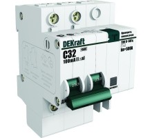 Выключатель автоматический дифференциального тока 2п C 20А 30мА тип AC ДИФ-101 со встроен. защит. от сверхтоков SchE 15158DEK