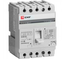 Выключатель автоматический 3п 160/80А 35кА ВА-99 PROxima EKF mccb99-160-80