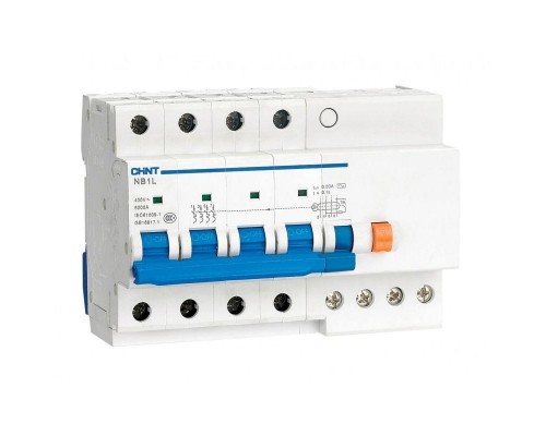 Выключатель автоматический дифференциального тока 4п C 32А 30мА тип AC 6кА NB1L-40 (R) CHINT 198131