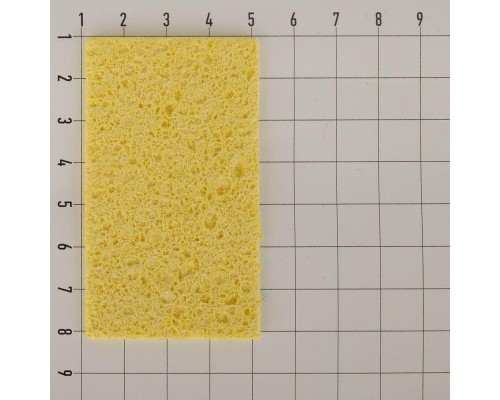 Губка для очистки паяльного жала (для ZD-929) 70х40мм Rexant 12-0192