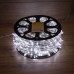 Гирлянда светодиодная "LED ClipLight" шаг 15см 665LED бел. 80Вт 12В IP65 эффект мерцания flashing бел.; провод прозр. ПВХ (уп.100м) Neon-Night 325-165