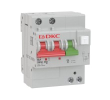 Выключатель автоматический дифференциального тока 2п C 10А 30мА 6кА тип A MDV63 YON MDV63-22C10-A