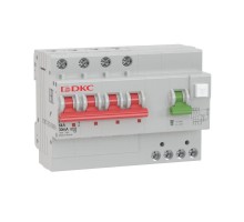 Выключатель автоматический дифференциального тока 4п C 10А 30мА 6кА тип A MDV63 YON MDV63-42C10-A