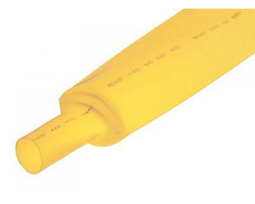 Трубка термоусадочная Н-1 40.0/20.0 1м желт. Rexant 24-0002