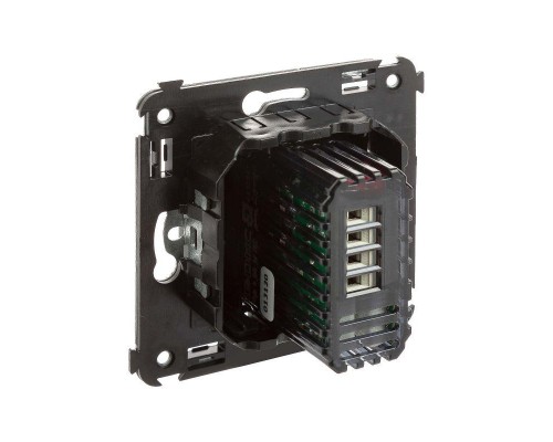 Диммер кнопочный СП для LED ламп Avanti "Черный матовый" DKC 4412343