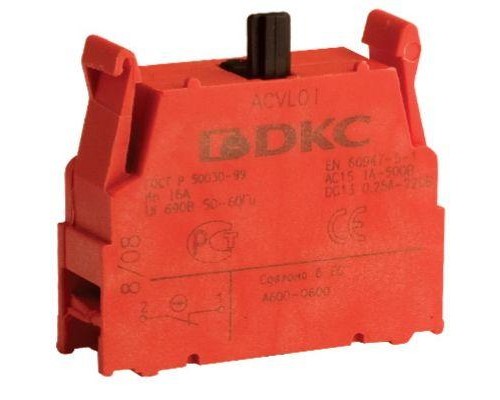 Блок контактов 1НО DKC ACVL02
