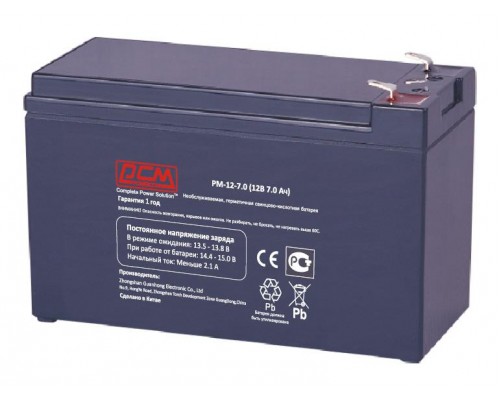 Батарея для ИБП PM-12-7.0 POWERCOM 421610