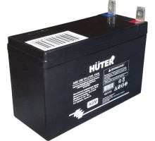 Батарея аккумуляторная АКБ 12В 7А.ч для бензиновых генераторов с электрическим запуском HUTER 64/1/54