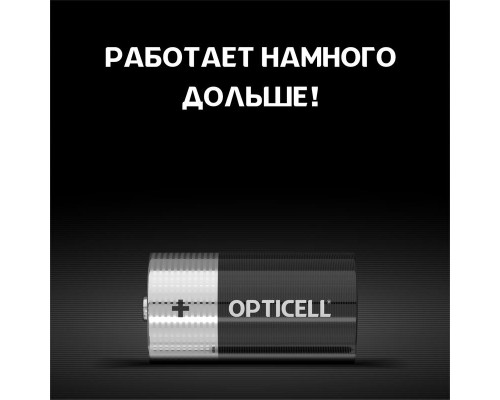 Элемент питания алкалиновый C/LR14 1.5В (блист. 2шт) Basic Opticell 5051004