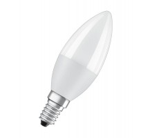 Лампа светодиодная LED Value LVCLB75 10SW/865 свеча матовая E14 230В 10х1 RU OSRAM 4058075579262