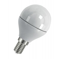 Лампа светодиодная LED Value LVCLP60 7SW/830 7Вт шар матовая E14 230В 10х1 RU OSRAM 4058075579620