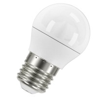 Лампа светодиодная LED Value LVCLP75 10SW/830 10Вт шар матовая E27 230В 10х1 RU OSRAM 4058075579897