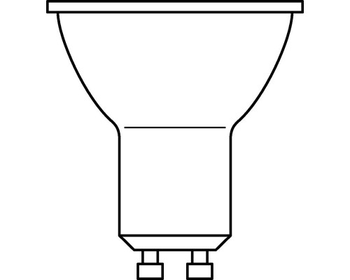 Лампа светодиодная LED Value LVPAR1650 6SW/830 230В GU10 10х1 RU OSRAM 4058075581449