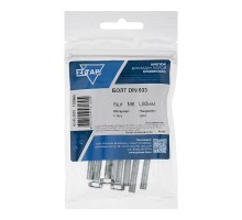 Болт с шестигранной головкой М6х80 DIN 933 оцинк. (уп.8шт) Tech-Krep/Zitar 102965