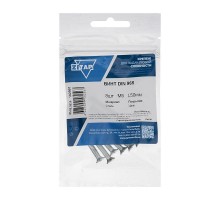 Винт с потайной головкой М5х50 DIN 965 оцинк. (уп.8шт) Tech-Krep/Zitar 102997