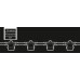 Гирлянда уличная Белт-лайт PBL-S40/L12+1.5 Black E27 IP65 (12м/40ламп/1.5м шнур) соединение в линию max750Вт (лампы в комплект не входят) JazzWay 5040564