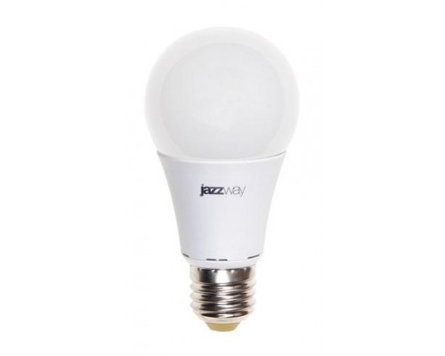 Лампа светодиодная PLED-ECO-A60 7Вт грушевидная 3000К тепл. бел. E27 570лм 230В JazzWay 1033178
