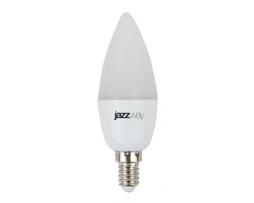 Лампа светодиодная PLED-SP C37 7Вт свеча 5000К холод. бел. E14 560лм 230В JazzWay 1027832-2