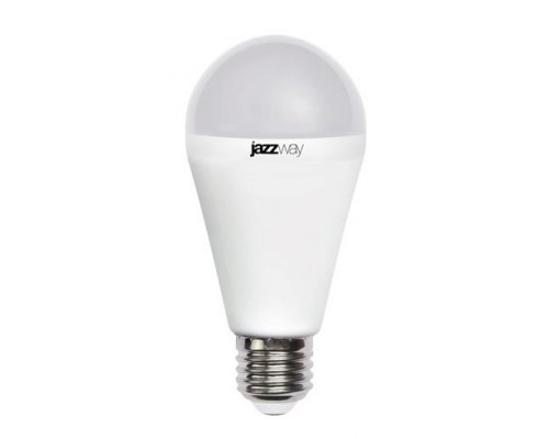 Лампа светодиодная PLED-SP A60 15Вт грушевидная 3000К тепл. бел. E27 1530лм 230В JazzWay 2853028