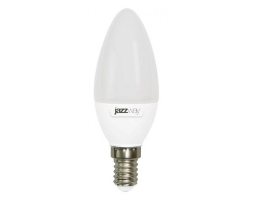 Лампа светодиодная PLED-SP C37 9Вт свеча 3000К тепл. бел. E14 820лм 230В JazzWay 2859457A