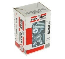 Винт с потайной головкой М5х30 DIN 965 оцинк. (уп.80шт) Tech-Krep/Zitar 105238