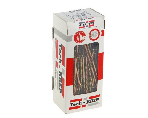 Саморез универсальный 100х5.0мм желт. (уп.100шт) Tech-Krep/Zitar 102268