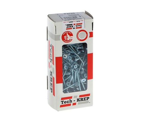 Саморез универсальный 50х4.0мм оцинк. (уп.200шт) Tech-Krep/Zitar 102184