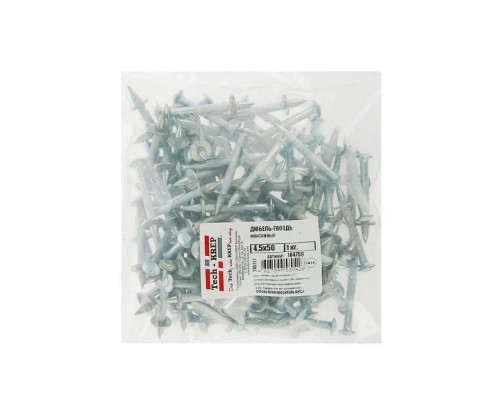 Дюбель-гвоздь монтажный 4.5х50 (уп.1кг) Tech-Krep/Zitar 104759