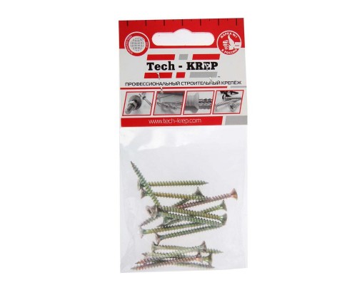 Саморез ШУж 4.0х40 потайной головкой (уп.15шт) Tech-Krep/Zitar 102493