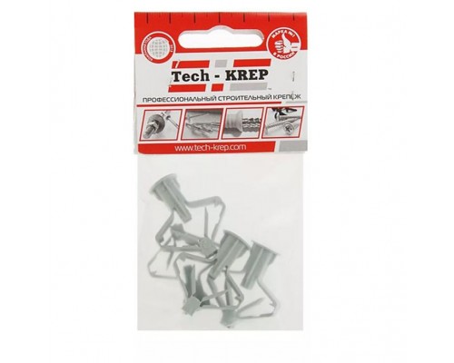Дюбель (анкер) Бабочка полипропилен 10х50 (уп.4шт) Tech-KREP 111488