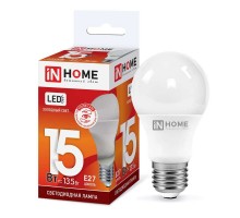 Лампа светодиодная LED-A60-VC 15Вт грушевидная 230В E27 6500К 1430лм IN HOME 4690612020280
