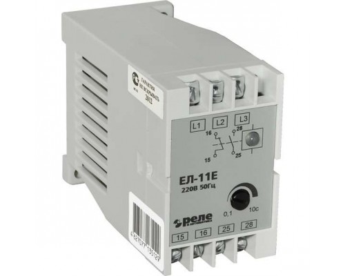 Реле контроля фаз ЕЛ-12Е 380В 50Гц Реле и Автоматика A8222-77135242