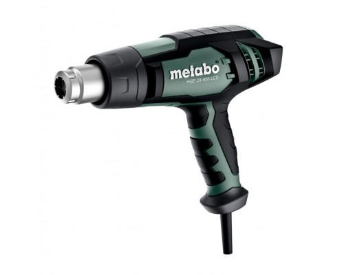 Фен HGE 23-650 LCD 2300Вт дисплей 2 насадки картон Metabo 603065000